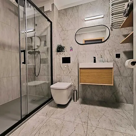 Apartman Kolory Warmii Bialy I Szary *